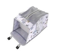 BESPORTBLE Organizer per Pannolini da Appendere con Motivo Zoo Animali Multi-tasche per Fasciatoio e Culla Organizer Playard Nursery Leggero e Versatile per Stoccaggio Pannolini Salviette e