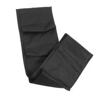 BESPORTBLE Organizer Sospeso Scomparti per Scarpe e Biancheria Resistente Strappo Scolorimento Salvaspazio per Armadio o Porta Nero Elegante