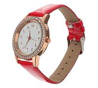 BESPORTBLE Orologio Da Donna Brillantini Cinturino in Pu Regolabile Design Elegante Per Ogni Giorno Adatto Giovani Signore e Donne d Affari