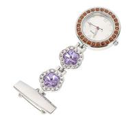 BESPORTBLE Orologio Da Polso Per Infermieri e Studenti Realizzato in Materiale Di Qualità Superiore Sicuro e Durevole Design Clip Che Si Fissa Saldamente Agli Abiti Pratico e Decorativo Come