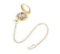 BESPORTBLE Orologio da Tasca Numeri Romani e Scala Regalo per Festa del Papà Movimento Preciso Indici Grandi Facile Lettura Leggero e Decorativo