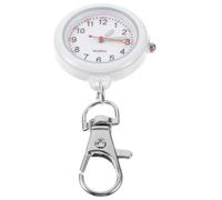 BESPORTBLE Orologio Da Taschino Per Infermiere Con Clip e Fibbia Piccola Display Digitale Con Funzione Cronografo e Luce Essenziale Per Scuola Infermieristica e Uso Medico