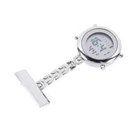 BESPORTBLE Orologio elettronico del torace digitale orologio da tasca digitale sospeso Strumenti per l'assistenza infermieristica orologi da infermiera per le donne Materiale cassa: lega