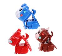 BESPORTBLE Orologio per Bambini Deformabile 3 Pezzi Abs a Forma di Animale | Leggero e Facile da Portare, per Ragazzi e Bambini, Aiuta ad Apprendere L’ Stile Casuale