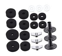 BESPORTBLE Pad Antiscivolo per Piatti Batteria Accessori Professionali per Kit Batteria Ed Elettronica Facile Installazione e Protezione Piatti Durable