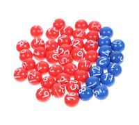 BESPORTBLE Palline da Colorate per 1 Set Palline Numerate Leggere Accessori per Feste e Intrattenimento per Giochi