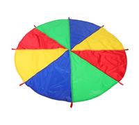 BESPORTBLE Paracadute Arcobaleno per Metri Gioco Cooperativo per Attività Educative Asilo Stimola Capacità Cognitive e Divertimento All Aperto