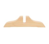 BESPORTBLE Paravento da Interno Base Divisoria dello Schermo in Legno Beige | Basamento Stabile, Supporta Pannelli e Divisione Spazi, Installazione Facile