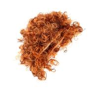 BESPORTBLE Parrucca Corta e Riccia per Donna Afro Riccioli Realistici Capelli Finti Design Elastico Adatta Feste Maschera Teatro Styling Quotidiano