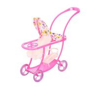 BESPORTBLE Passeggino per Bambole Realistico Miniatura, Decorazione per Cameretta, Giocattolo Interattivo per Stimolare Creatività e Fantasia, Versione Compatta Ispirata al Design Giapponese