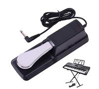 BESPORTBLE Pedale Sustain per Tastiere per Pianoforte Compatibile con Yamaha in Stile Classico con Cuscinetto Antiscivolo per Tastiere Elettroniche e Pianoforte Digitale Nero