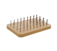 BESPORTBLE Pegboard in Legno per Riabilitazione della Mano e Coordinazione Occhio-mano Strumento Ergonomico per Allenamento Dita e Sviluppo Abilità Motorie Adatto Tutte Età per e