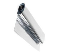 BESPORTBLE Pellicola Isolante Termica per Finestre Pellicola Privacy Interna Anti-uv Protezione Dalla Luce Solare e Isolamento Termico per Casa e Ufficio Argento