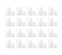 BESPORTBLE per 10Ml Trasparente Set 20 Contenitori Vuoti per Gel Unghie per e Personale Resistenti e Impermeabili