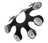 BESPORTBLE Per Charleston Professionale Per Batteria Accessorio Per Piatti Hihat Tamburello Per Percussioni Suono Luminoso e Ritmo Migliorato