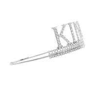 BESPORTBLE per Feste Diadema Decorativo per Uomo con Strass per Compleanni e Cosplay Accessorio Elegante per Fotografie