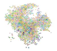BESPORTBLE Perle Di Schiuma in Polistirene Perline Colorate Da 4-6 Mm Mini Palline Di Schiuma Di Filler Vaso Per Arti Artigiani Per Perle Di Ricarica Perle Decorazioni 100g