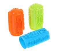BESPORTBLE Pet Health 3 Pezzi Set Spazzolino da Denti per Cani Spazzolino Morbido per Dita per Cani E Gatti per La Orale