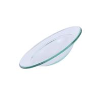 BESPORTBLE Piatto Scaldacera in Vetro per Aromaterapia Piattino Brucia Profumi Riutilizzabile per Oli Essenziali e Diffusori d'Aria