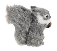 BESPORTBLE Plush Squirrel Stuffed Animal Realistic Mini Forest Animal Soft Toy For Cozy Home Decor Lifelong Ornament