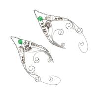 BESPORTBLE Polsini per Orecchie Elfiche Clip per Orecchie Accessori per Delicati e Ben Fatti per Uso Quotidiano e Cosplay