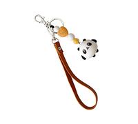 BESPORTBLE Portachiavi Panda in PVC Ciondolo Decorativo per Borse Accessorio per Chiavi Gadget con Design Materiale Resistente per Amanti Animali