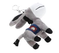 BESPORTBLE Portachiavi Peluche Morbido con per Decorazione Zaino Borsa e Chiavi Ciondolo Animale Plush Donkey Ornament per Regalo Leggero e Portatile