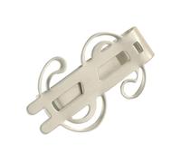 BESPORTBLE Portafoglio Fermasoldi in Acciaio Inossidabile Fermacarte Composto e Leggero Clip Per Banconote Multiuso Per Biglietti e Ricevute Stile Elegante