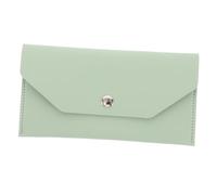 BESPORTBLE Portafoglio Piccolo Pu Portafoglio Portasoldi Riutilizzabile Busta Per Contanti Scomparti Per Carte Monete e Contanti Leggero e Compatto Per Quotidiano e Viaggi