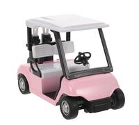 BESPORTBLE pressofuso di golf cart con azione pull back, giocattolo per bambini, bomboniera per ufficio, decorazione per la casa, decorazione per torta di compleanno (rosa)