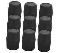 BESPORTBLE Protezione in Gomma Per Piedino Supporto Porta Chitarra, Set 9 Pezzi Copertura Per Gambe Supporto Esposizione Strumenti, Accessori Musica Per Chitarristi