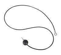 BESPORTBLE Puleggia di Ricambio per Il Fitness Cavo per Uso Domestico Rivestimento in Pu Fai-da-Te LAT Pulldown Pulley Cable Machine Fune d'Acciaio per Attrezzature da Palestra di Casa 1. 4M