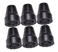 BESPORTBLE Punta in Gomma Di Ricambio Per Bastoni Da Trekking 6 Pezzi Protezioni Antiscivolo Per Bastoncini Da Trekking