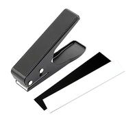 BESPORTBLE Punzone per Plettro Chitarra Professionale Nero Strumento DIY per Creare Plettri Precisi per Chitarra Basso e Ukulele Taglierina Facile e Veloce per Progetti Artigianali