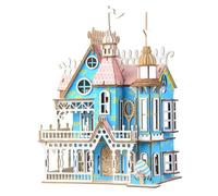 BESPORTBLE Puzzle in Legno Te Casa in Legno Lucidata Architettura Manuale per Giocattolo Educativo per Sviluppo Intellettivo e Coordinazione Mano-occhio Regalo Compleanno e Festival