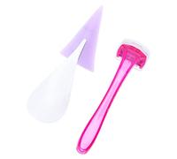 BESPORTBLE Rasoio per Parti Private Donna Impugnatura Comoda, Mini Trimmer Corpo in Silicone e ABS, Kit per Depilazione