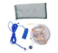 BESPORTBLE Rete da Pesca Lancio Manuale con Anello in Alluminio e Pesi in Acciaio per Acqua Non Salata Rete Fine per Esca Design Americano Resistente e Facile da Usare