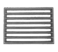 BESPORTBLE Rettangolare in Ghisa per Barbecue e Stufa Legna Piano Cottura Esterno Resistente per Campeggio e Focolare Grigliato Antiadherente Facile da Pulire per Cucina all Aperto