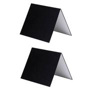BESPORTBLE Riflettore Fotografico Pieghevole A4 2 Pezzi in Materiale Riflettente, Design Tre uno Doppia Faccia, Leggero e Facile da Trasportare per Fotografia