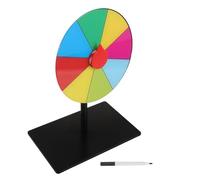 BESPORTBLE Roulette Didattica Giochi per Feste di Natale Ruota per Serate di Gioco Ruota da Tavolo