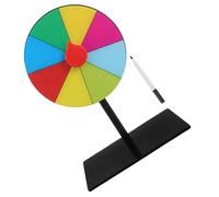 BESPORTBLE Ruota per La di Gioco della Roulette Didattica Ruota per La Promozione della Roulette Decisione