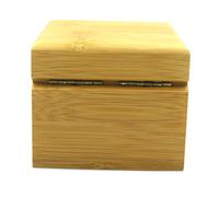 BESPORTBLE Scatola Per Orologi in Bambù Custodia Per Orologi Organizer Per e Braccialetti Cuscino in Rimovibile Adatta Per Esporre o Riporre