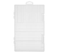 BESPORTBLE Scatola Portaoggetti per Batterie: Custodia in Plastica Bianca per Batterie Aa E Aaa - Supporto Compatto E Contenitore Protettivo per Una Facile Accessibilità Alla Selezione Delle