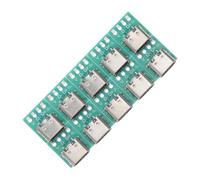 BESPORTBLE Scheda Convertitore USB C Femmina PCB 3.1 10 Pezzi per Trasmissione Dati Veloce e Stabile, Modulo Fai da Te Compatibile Dispositivi, Accessori per Cablaggio e Networking