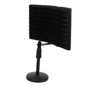 BESPORTBLE Schermo Isolante per Microfono Nero Pannello Strumento per Registrazione per Studio e Casa Design e Portatile