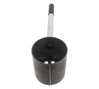 BESPORTBLE Secchio Accendi Carbonella in Acciaio Spessore Rinforzato con Liscio per Barbecue Esterno Starter Portatile per Accensione Veloce e Sicura