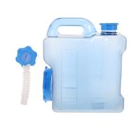 BESPORTBLE Secchio per Acqua con Rubinetto, Portatile, 7,5, Blu | PC Leggero, Chiusura Ermetica, Manico Integrato, per Campeggio e Trekking, Contenitore Liquidi