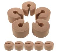 BESPORTBLE Set 10 Pezzi Fermaporta Morbidi Cuscino Anticollisione Spesso, Protezione Anti-pizzicamento Dita per Porte, Sicurezza e Animali Domestici, per Casa, Ufficio e Auto