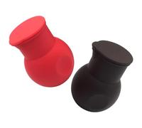 BESPORTBLE Set 2 Pentole Sciogliburro in Silicone Beccuccio Versatore e Coperchio Rimovibile, Pentola Scalda Cioccolato e Latte per Cucina Domestica, Vasetti Compatti per Dolci e Pasticceria