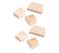 BESPORTBLE Set 2 Pezzi Cunei e Tappi in Legno Per Archi Di Strumenti a Corda, Accessori Di Ricambio Per Violino e Violoncello, Supporto Stabile Per Naselli Archi e Bilanciamento Ottimale